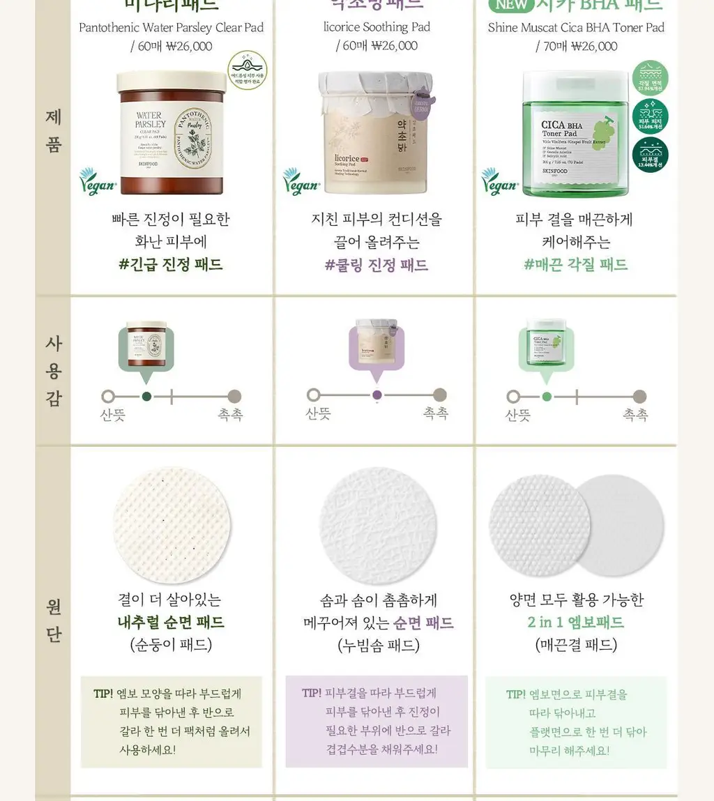 [단독기획] 스킨푸드 패드 레시피 11종 모음 상세페이지 210